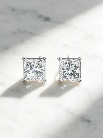 AI product photo image: princess studs marble, made by Grandior AI Studio