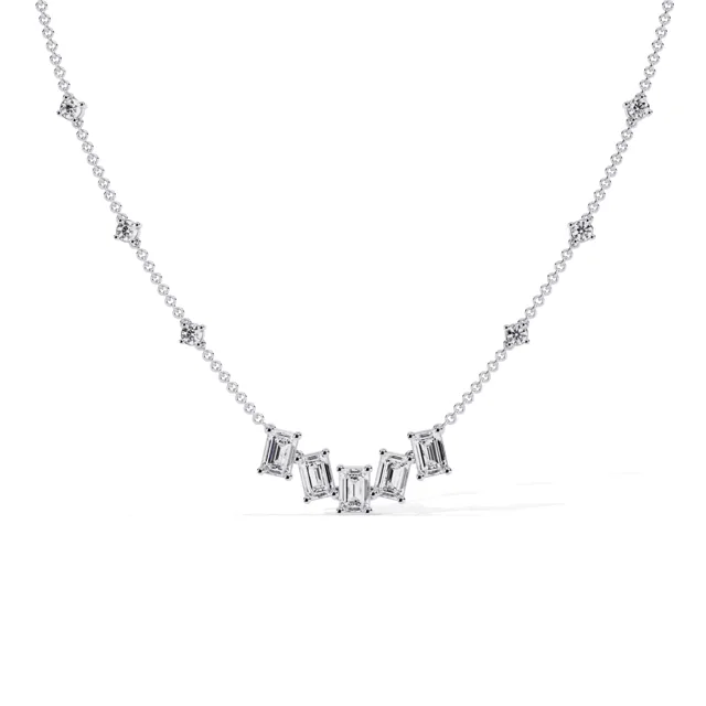 Necklaces, lab-grown diamond