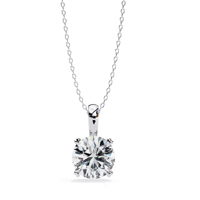 Pendants, lab-grown diamond